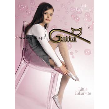 GATTA LITTLE LADY LINE LITTLE CABARETTE - Rajstopy kabaretki dziecięce